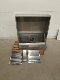 Rvs afzuigkap - 100x120cm 